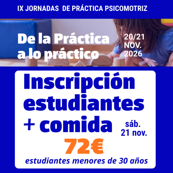 INSCRIPCIÓN ESTUDIANTE + COMIDA 72 €